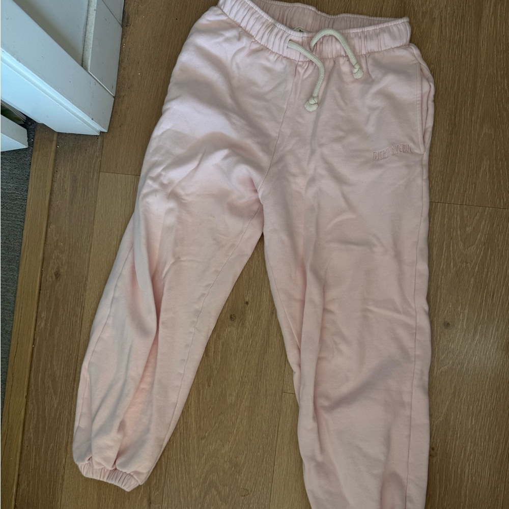 Djerf Avenue Light Pink Kids Joggers